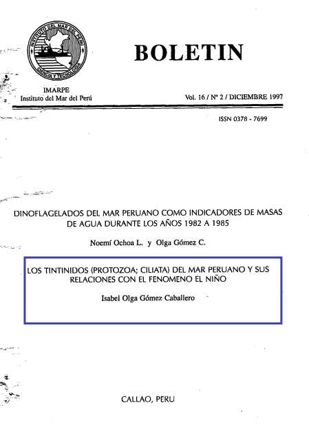 					Ver Vol. 16 Núm. 2 (1997): Boletin Instituto del Mar del Perú
				