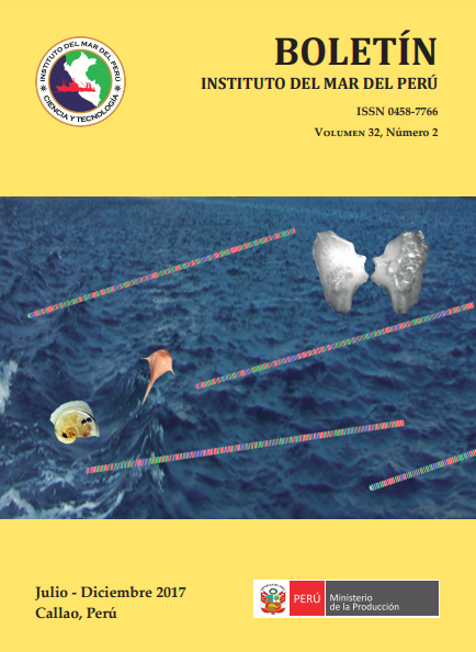 					Ver Vol. 32 Núm. 2 (2017): Boletin Instituto del Mar del Perú
				