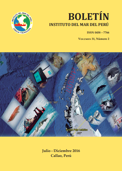 					Ver Vol. 31 Núm. 2 (2016): Boletin Instituto del Mar del Perú
				